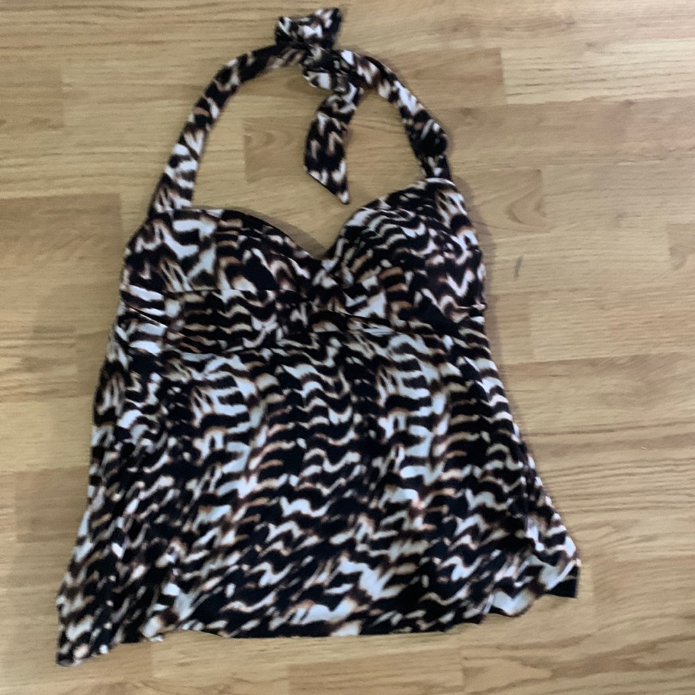 Halter tankini top